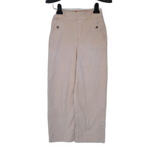 Spanx Twill Cropped Wide Leg Pants